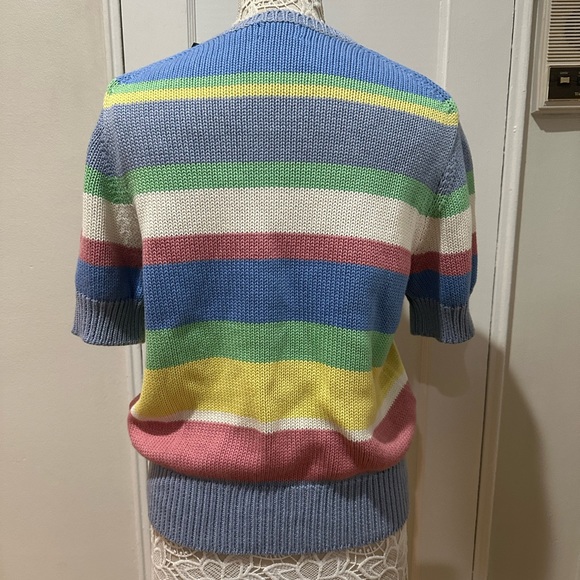 SOLD Polo Ralph Lauren striped sweater XL ASO The Summer I Turned Pretty Belly - Picture 5 of 6